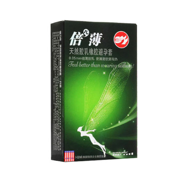 倍力乐避孕套 倍薄型10只装