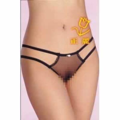 （暂时缺货）黑色班点小内裤
